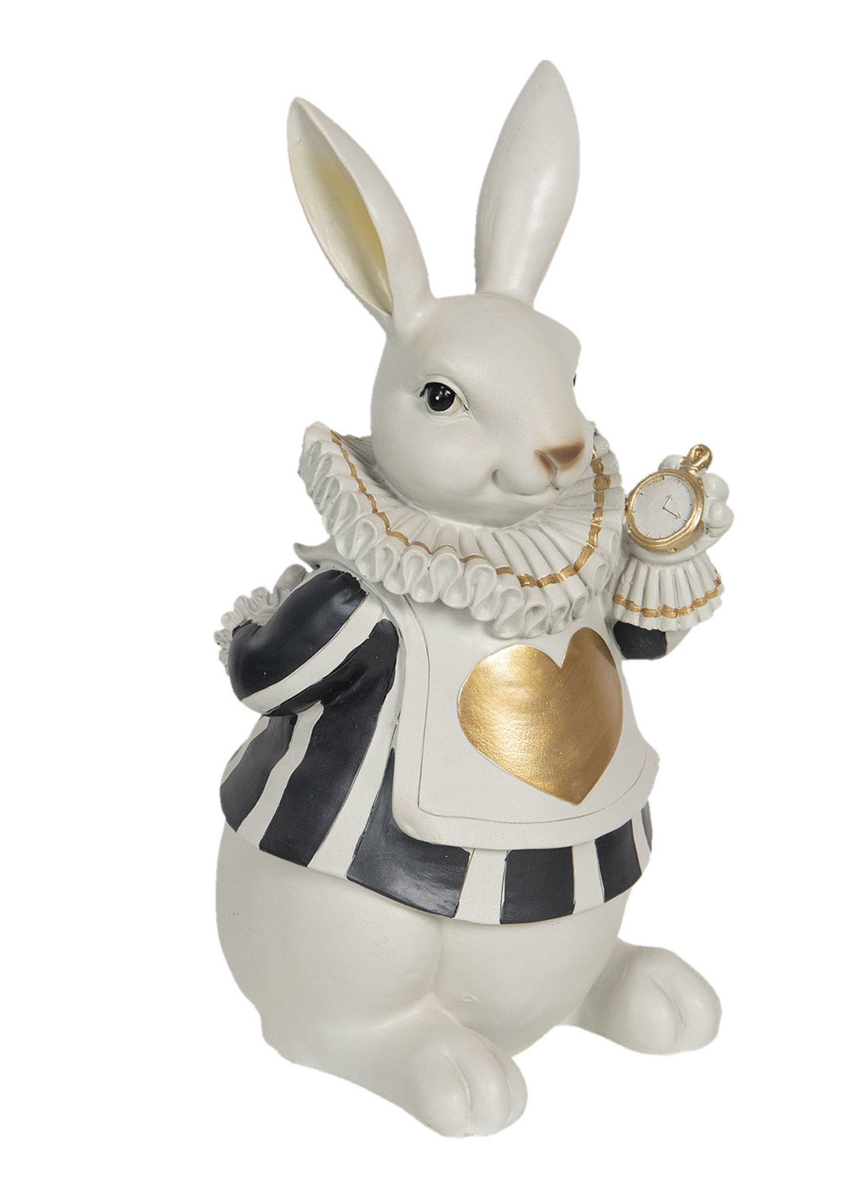 Clayre & Eef Decoratie konijn 17*14*33 cm 6PR3163