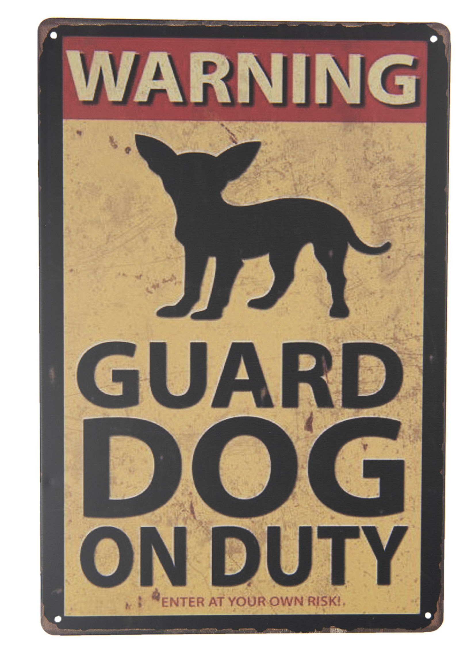 Clayre & Eef Plaque décorative 20*30 cm 6Y4107