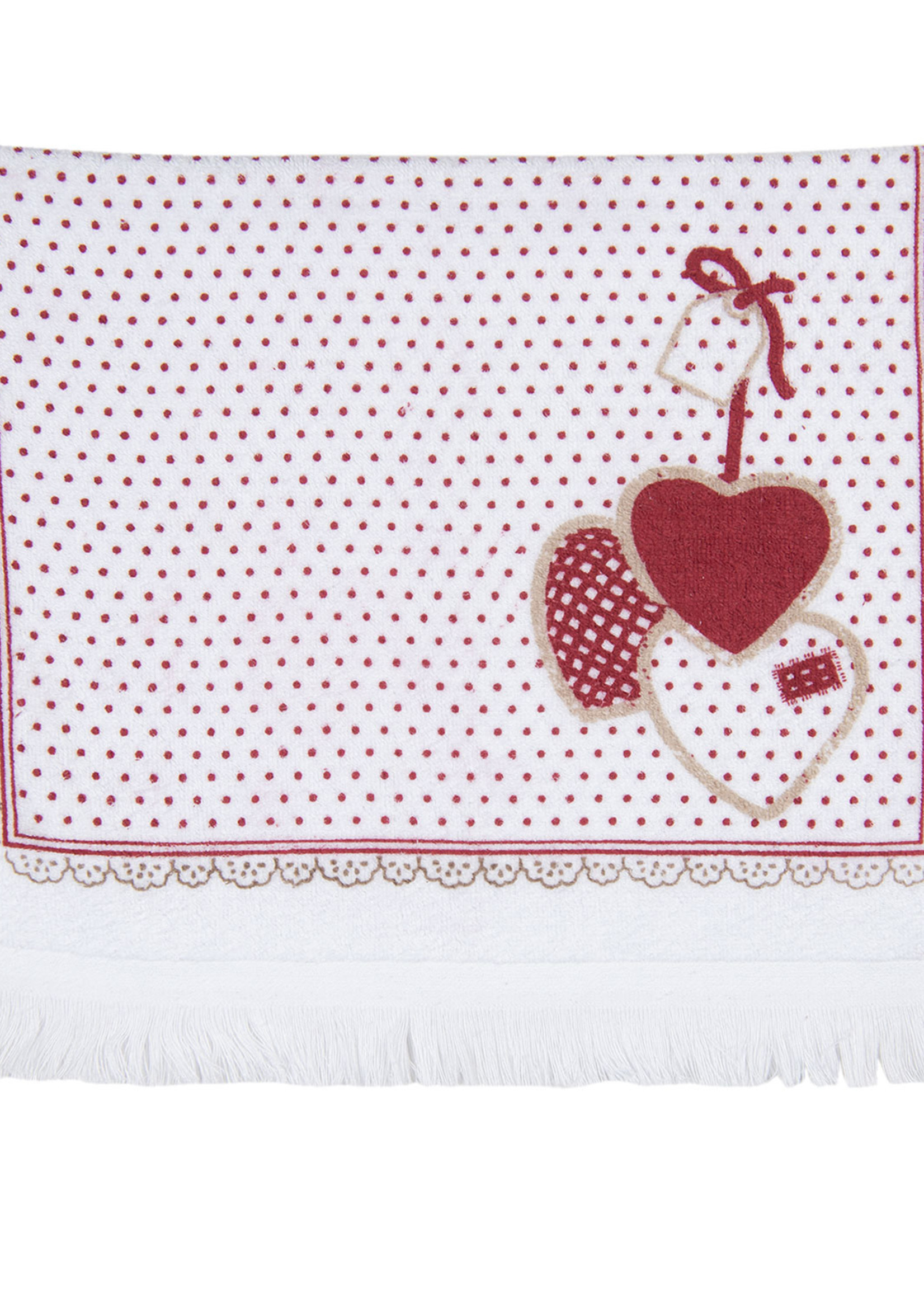 Clayre & Eef Essuie-mains 40*66 cm CT010