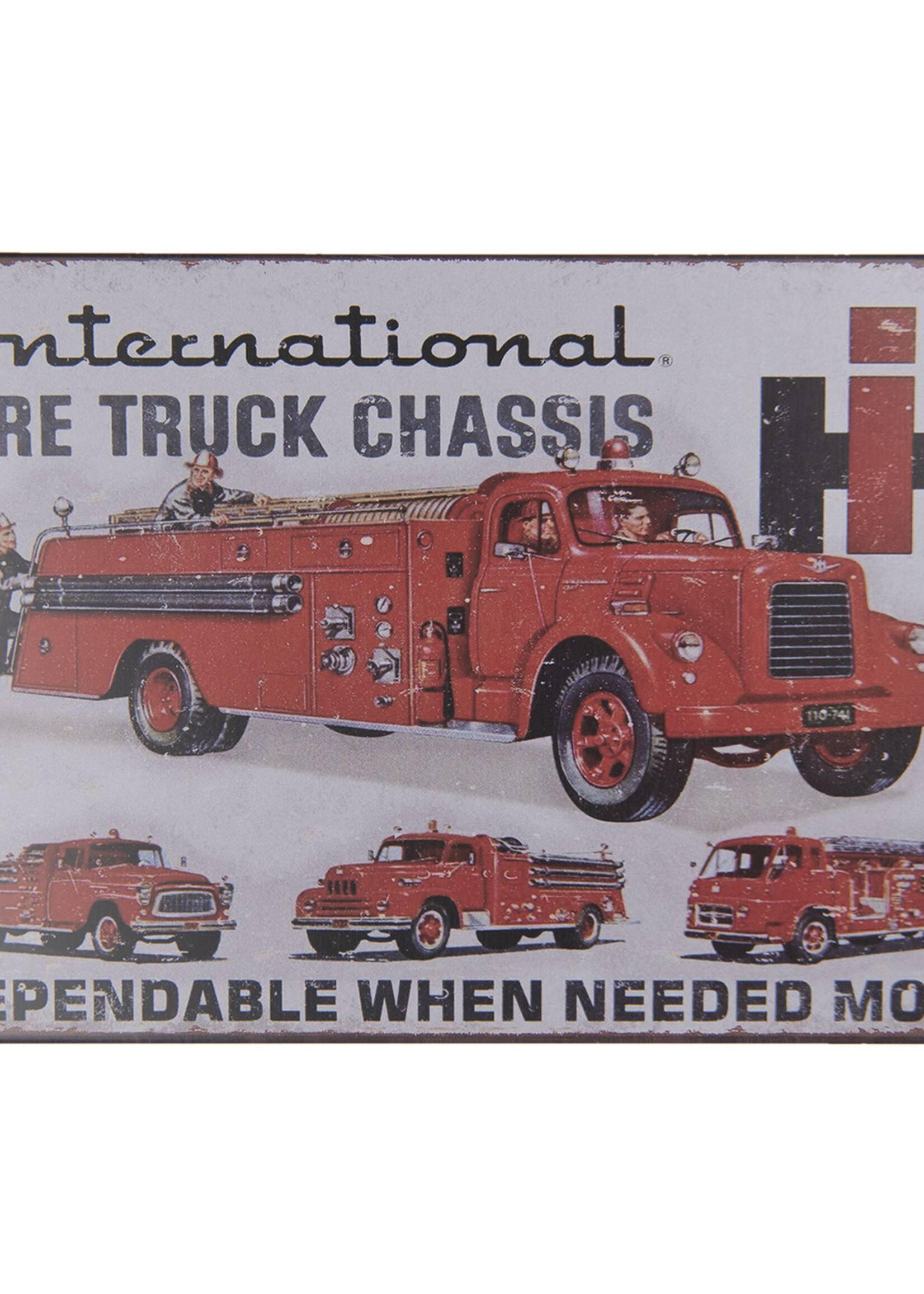 Clayre & Eef Plaque décorative 30*20 cm 6Y4113