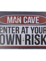 Clayre & Eef Tekstbord 30*20 cm 6Y4117