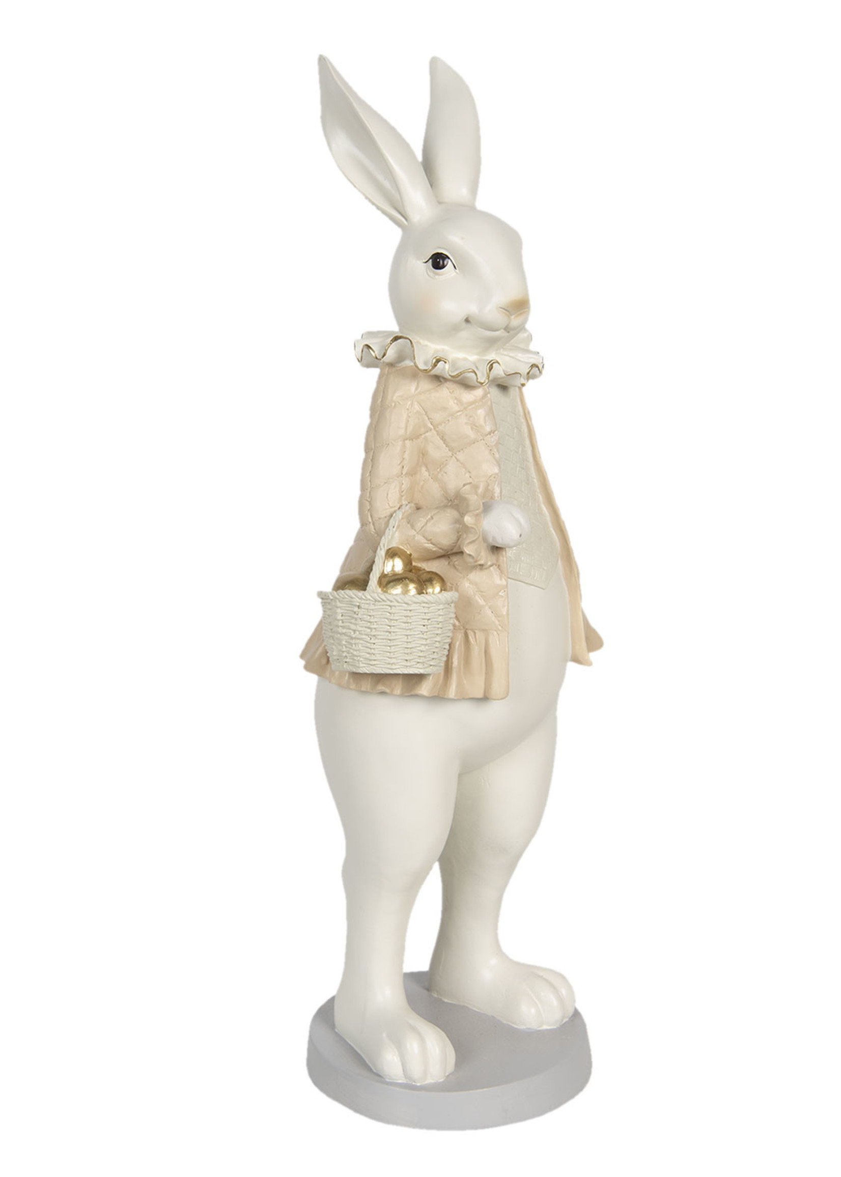 Clayre & Eef Decoratie konijn meisje 17*15*53 cm 6PR3169