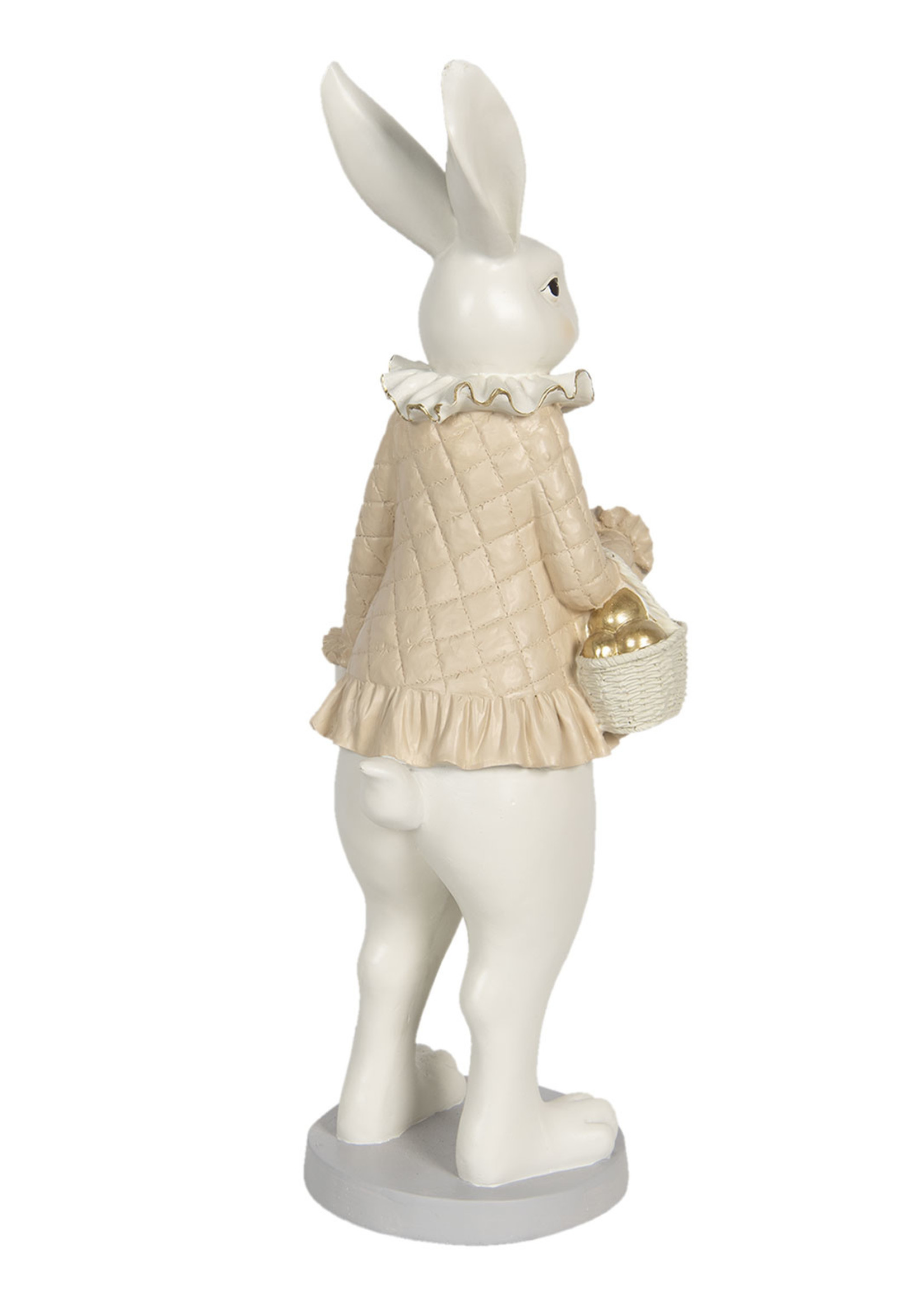 Clayre & Eef Décoration lapin fille 17*15*53 cm 6PR3169