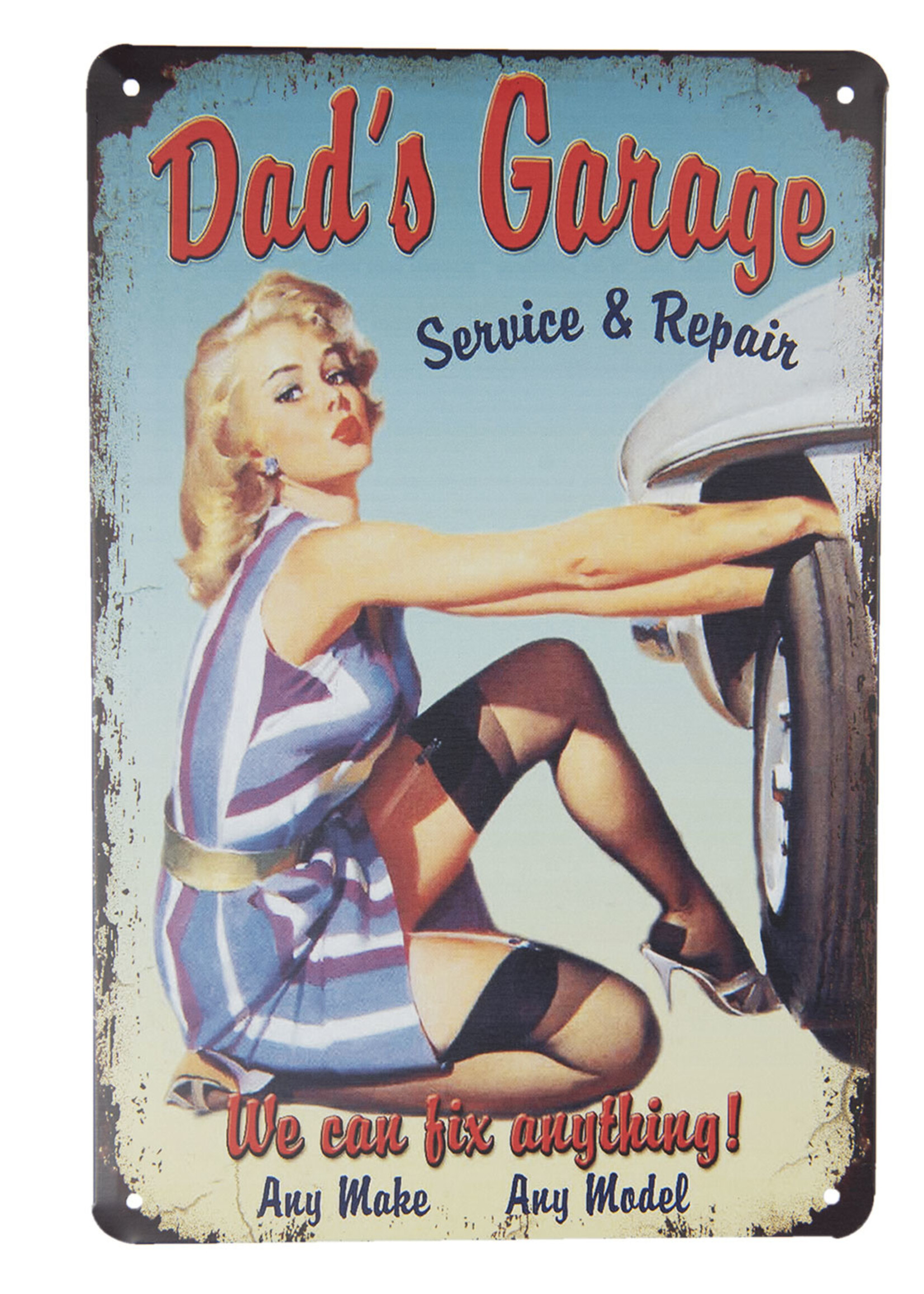 Clayre & Eef Plaque décorative 20*30 cm 6Y4126