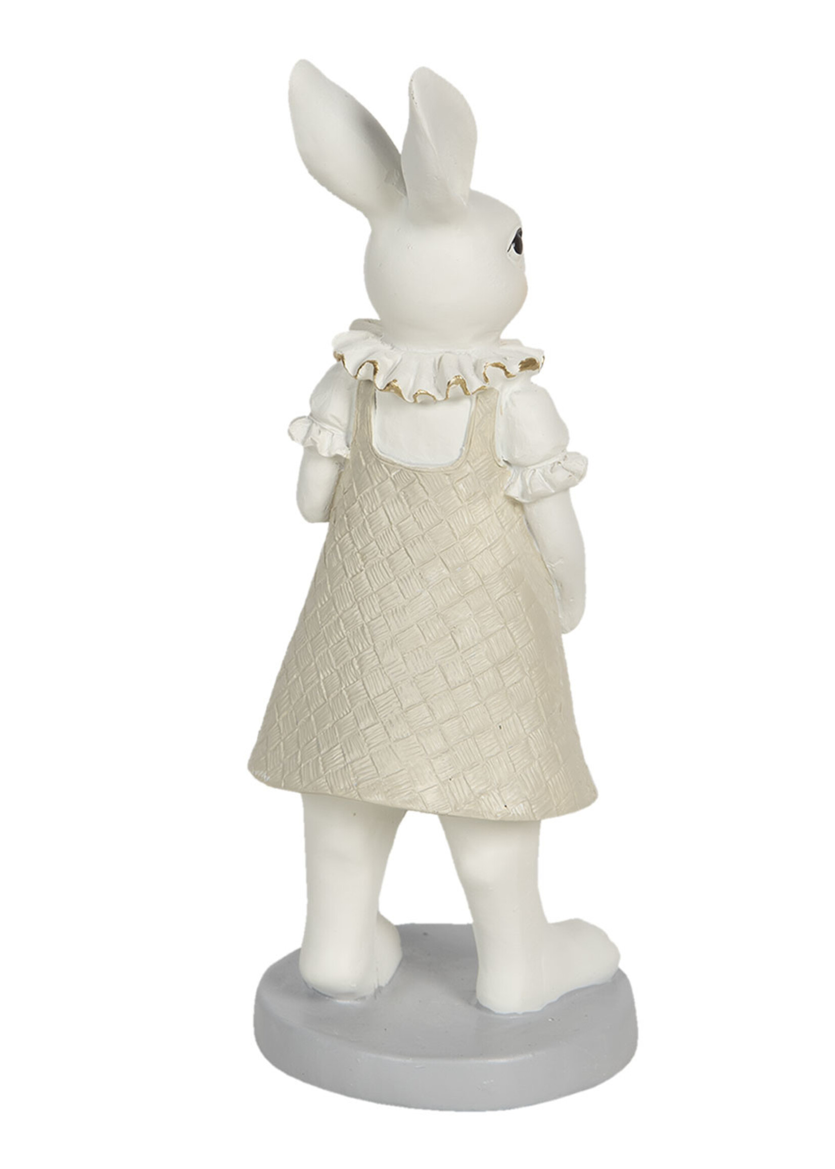 Clayre & Eef Decoratie konijn meisje 9*8*20 cm 6PR3175