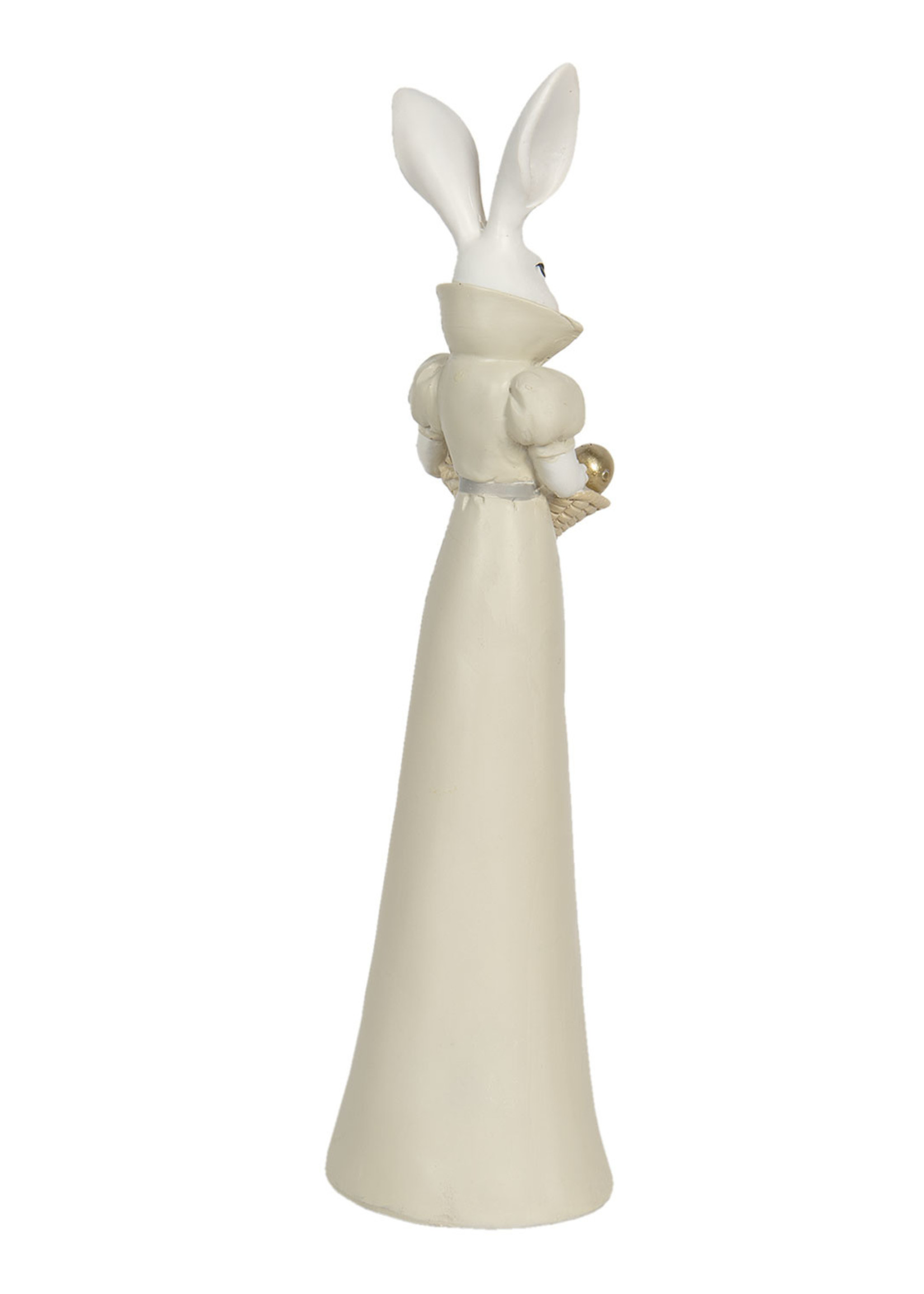 Clayre & Eef Décoration lapin fille 11*10*37 cm 6PR3177