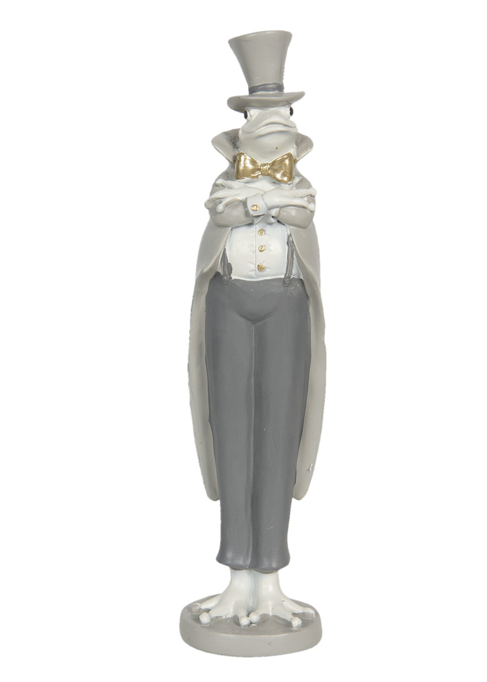 Clayre & Eef Decoratie kikker jongen 7*7*32 cm 6PR3184