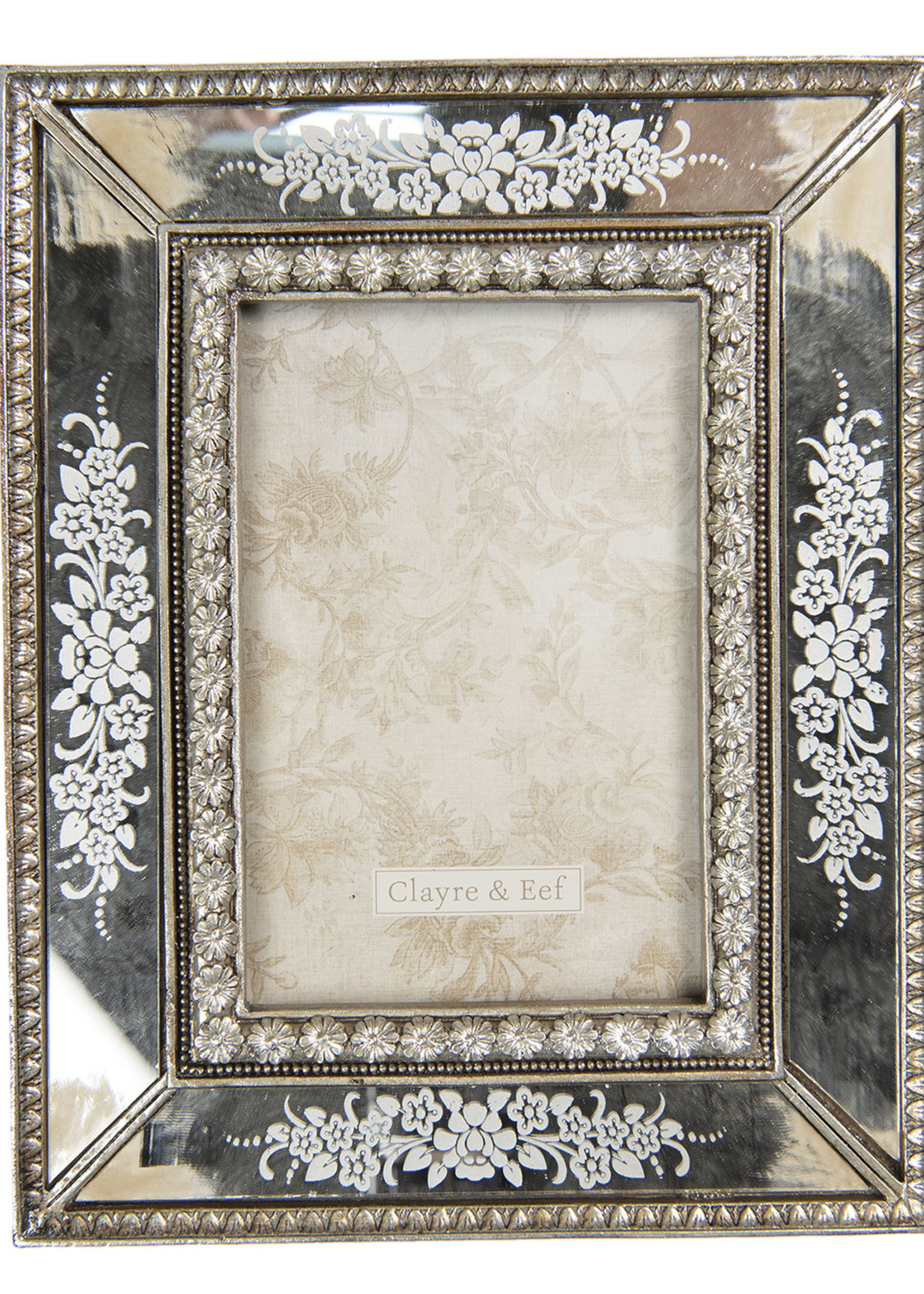 Clayre & Eef Cadre photo 19*2*24 cm / 10*15 cm 2F0720