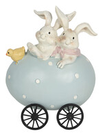 Clayre & Eef Decoratie dieren in kar 10*7*13 cm 6PR3194