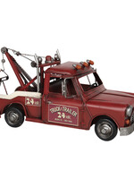 Clayre & Eef Modèle camion de remorquage 31*16*15 cm 6Y4257
