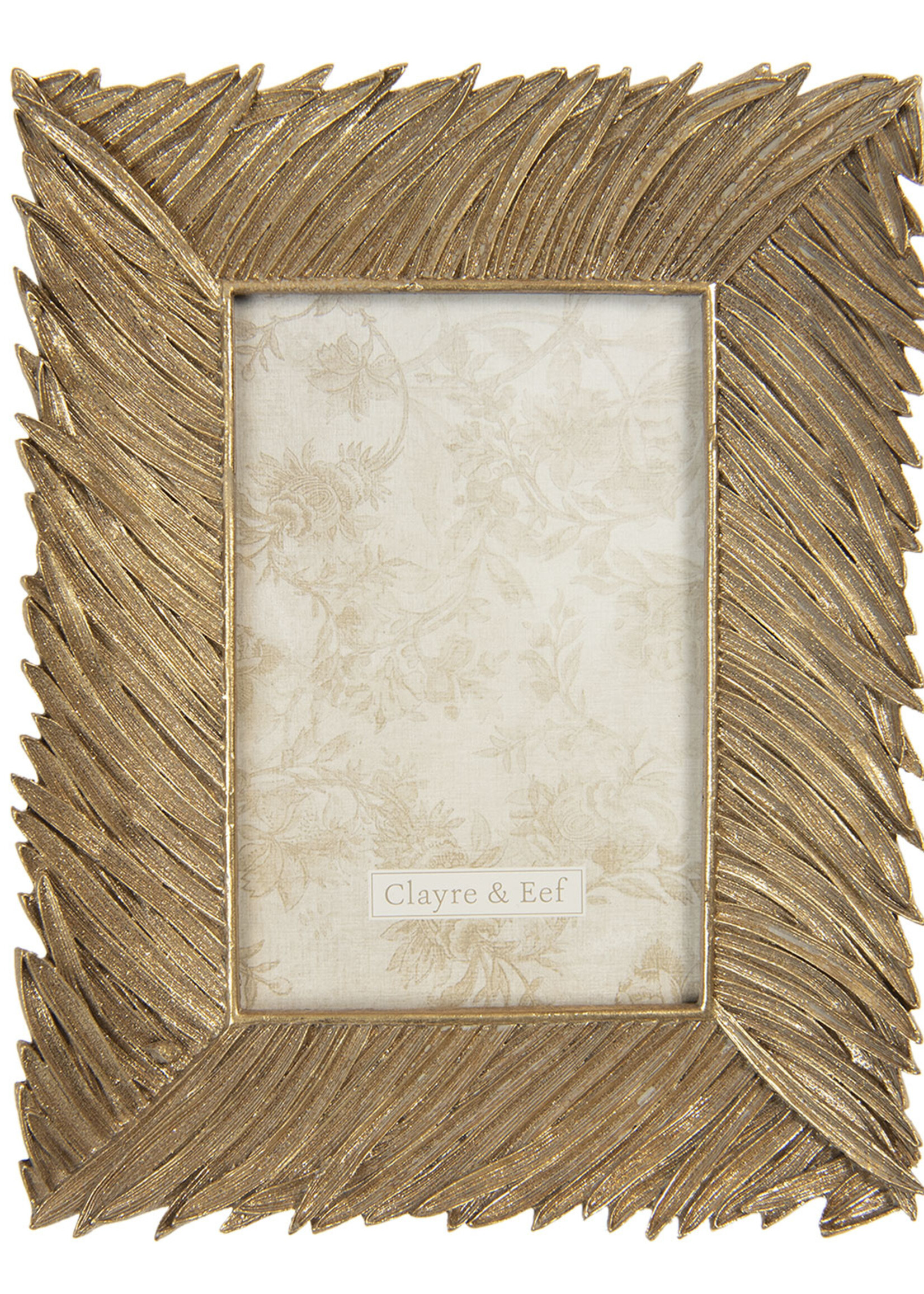 Clayre & Eef Cadre photo 18*2*23 cm / 10*15 cm 2F0736