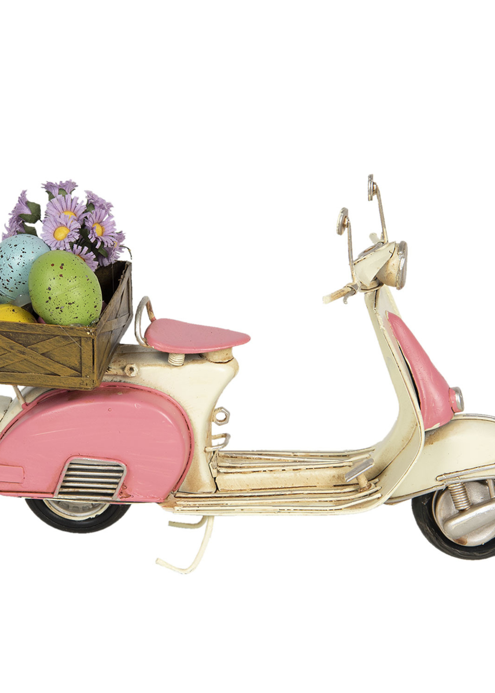 Clayre & Eef Model scooter 27*10*17 cm 6Y4261