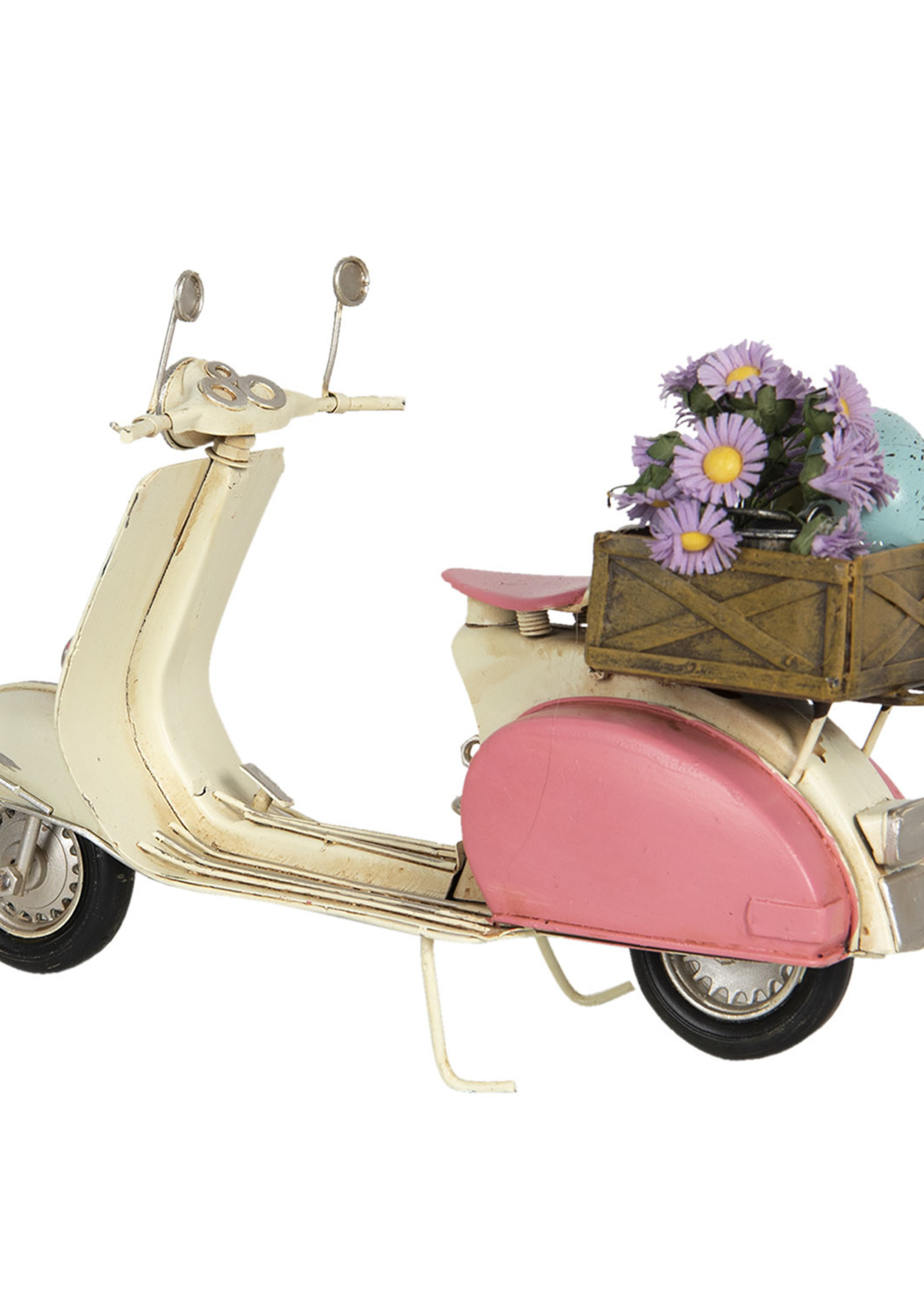 Clayre & Eef Modèle scooter 27*10*17 cm 6Y4261