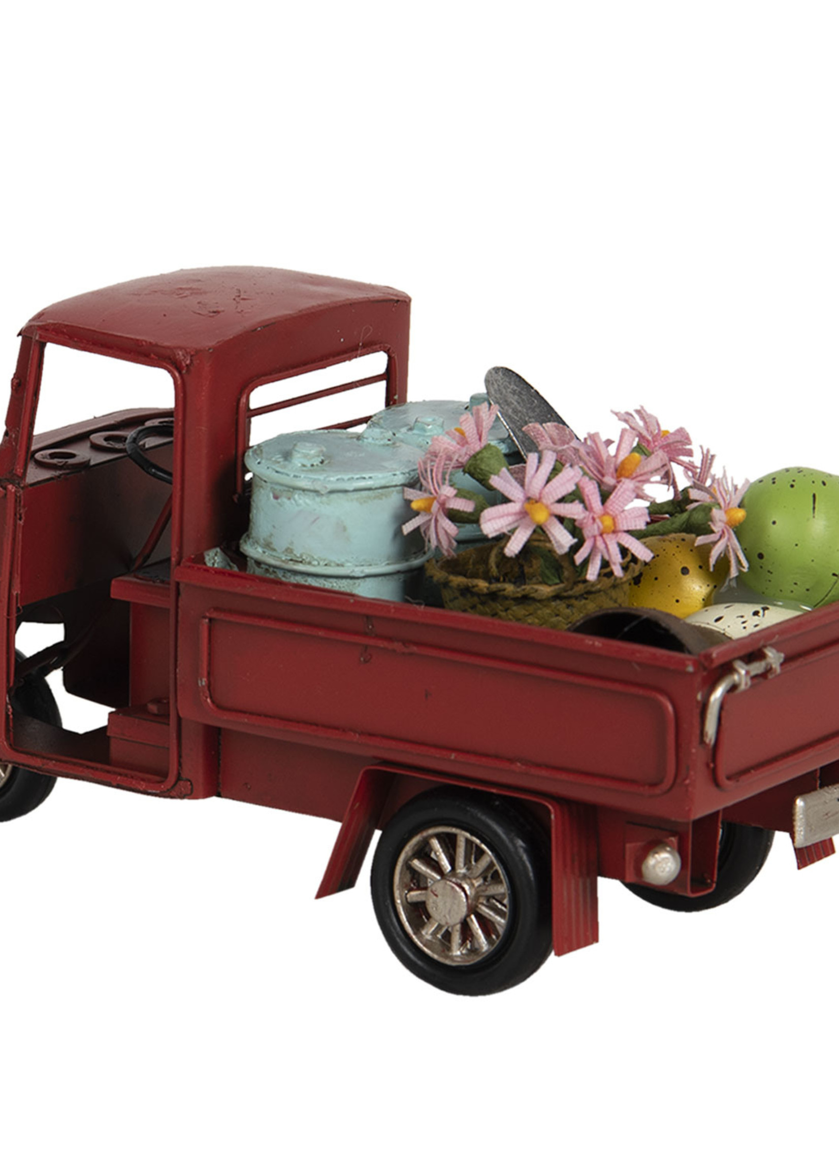 Clayre & Eef Modèle voiture tricycle 16*7*8 cm 6Y4262