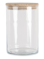 Clayre & Eef Voorraadpot met deksel Ø 10*15 cm / 880 ml 6GL3426