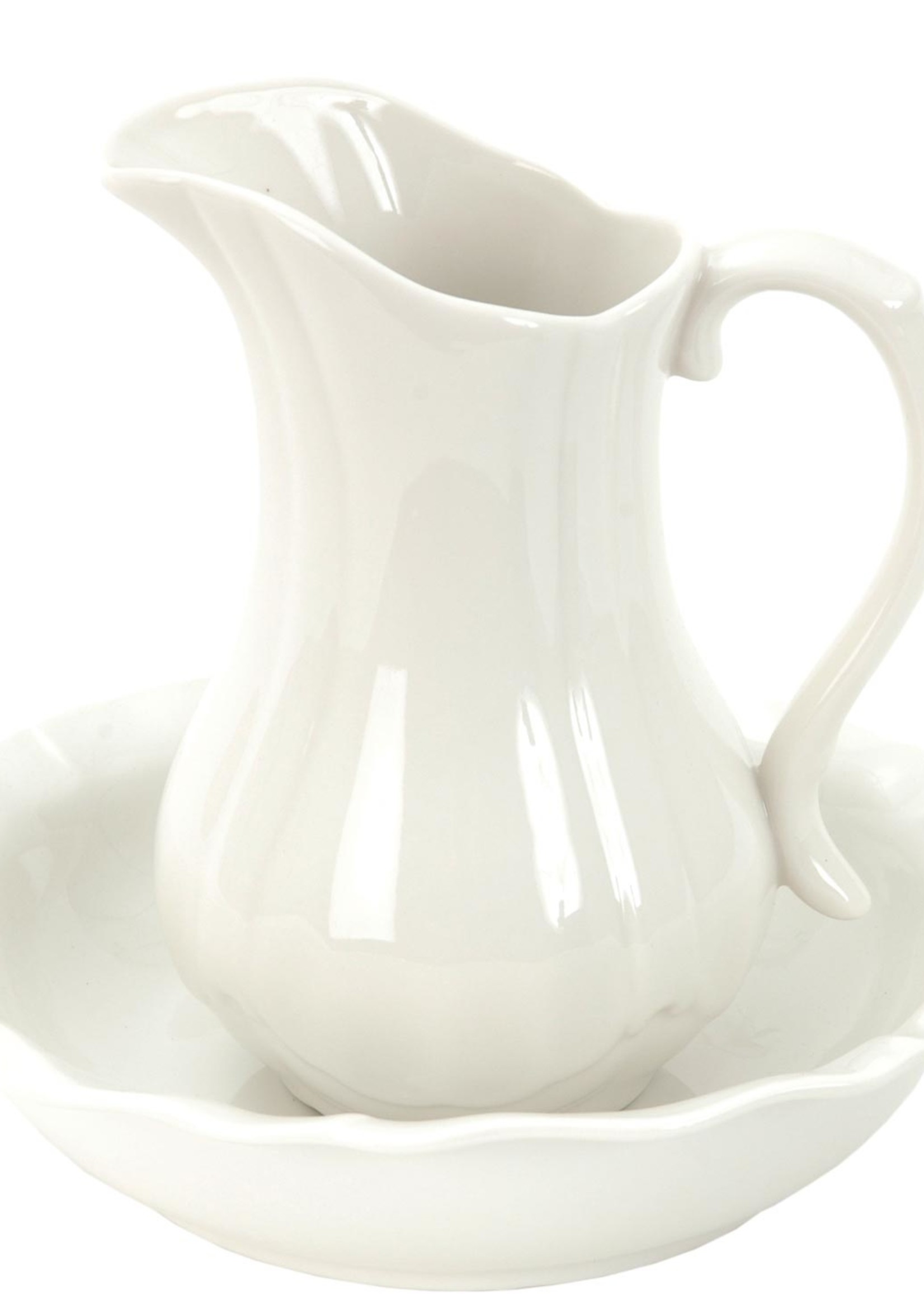 Clayre & Eef Lampet set Ø 24*5/Ø 13*21 cm 60291