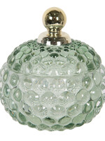 Clayre & Eef Plat avec couvercle Ø 10*11 cm 6GL2949GR