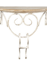 Clayre & Eef Wandrek metaal en hout 58*29*55 cm 50412