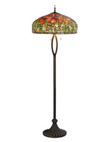 Clayre & Eef Vloerlamp Tiffany Ø 56*165 cm E27/max 3*60W 5LL-6041