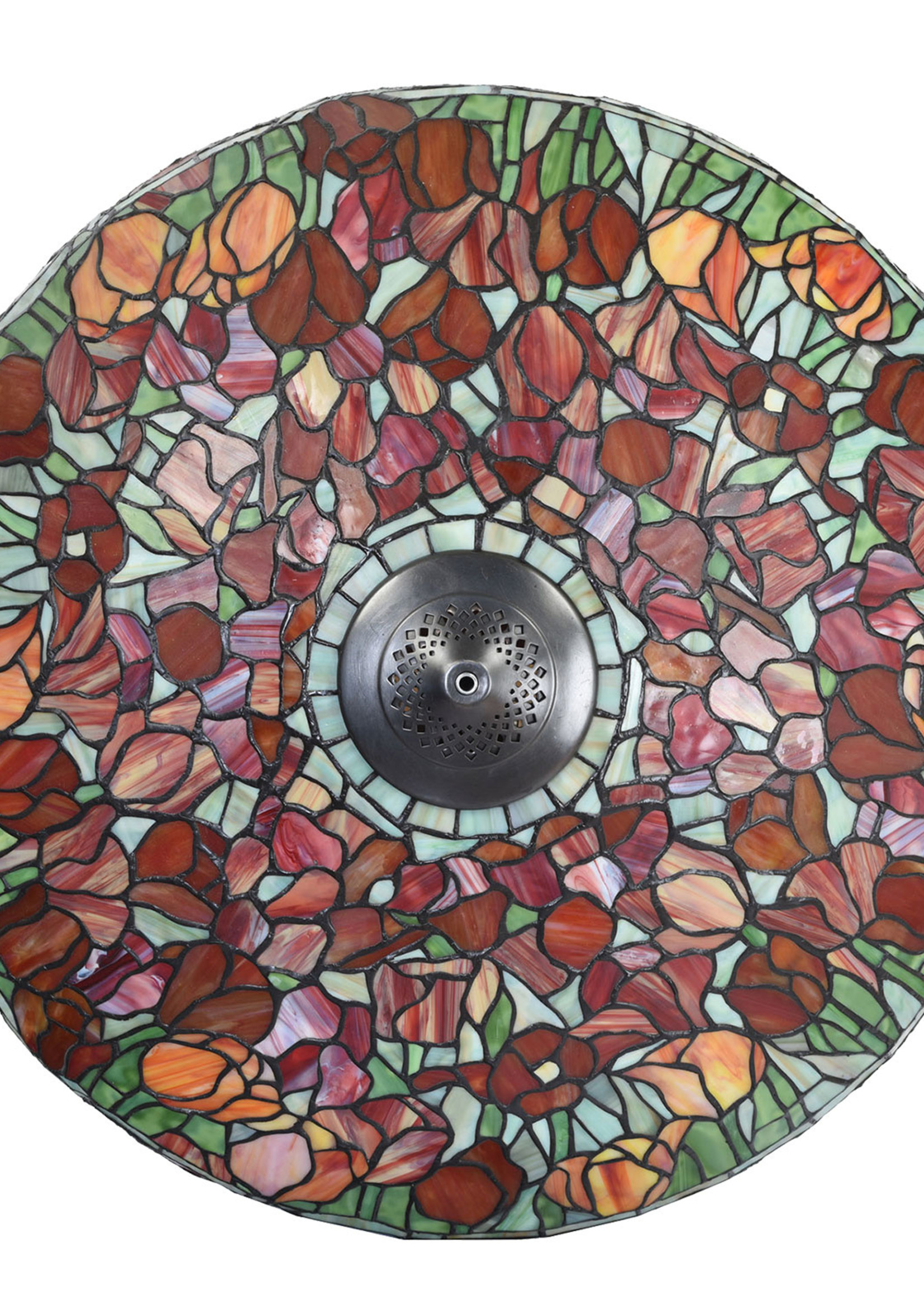 Clayre & Eef Lampadaire Tiffany Ø 56*165 cm E27/max 3*60W 5LL-6041