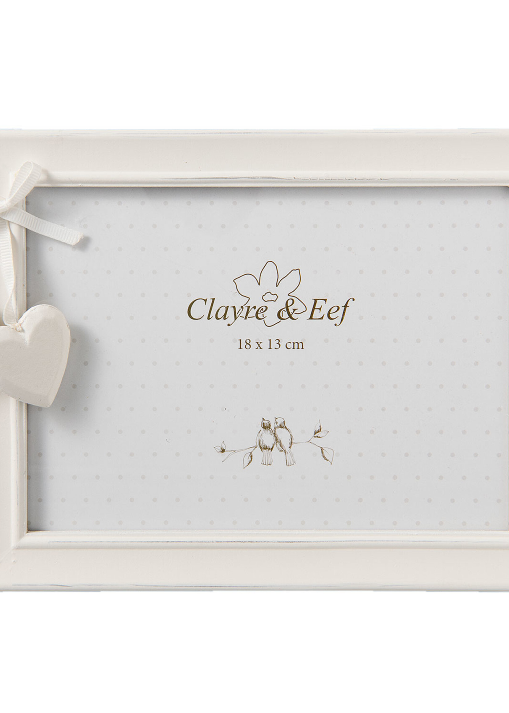 Clayre & Eef Cadre photo 21*3*16 cm / 18*13 cm 2F0473