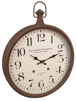 Clayre & Eef Wandklok 40*6*51 cm / 1*AA 5KL0082