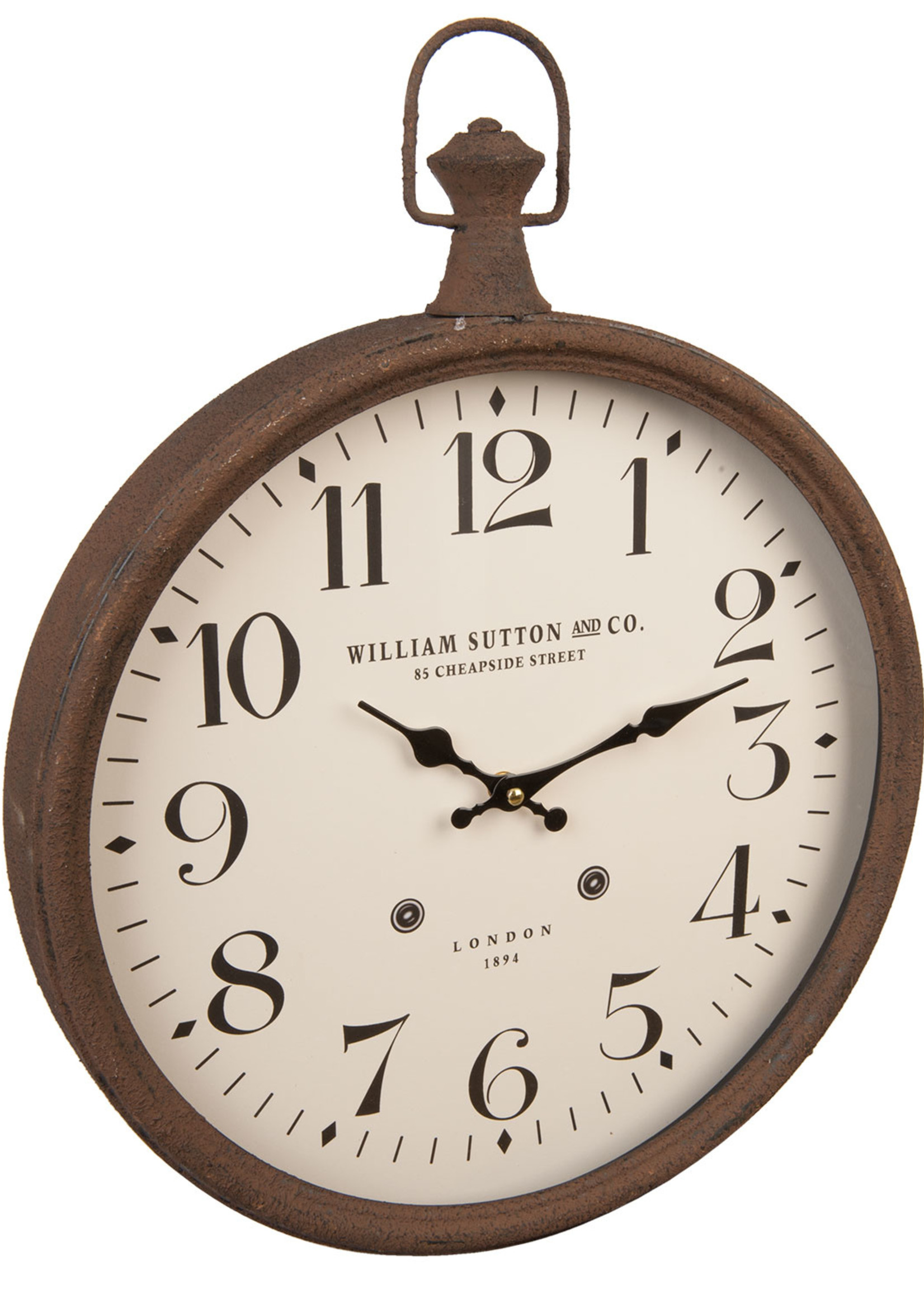 Clayre & Eef Horloge murale 40*6*51 cm / 1*AA 5KL0082