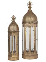 Clayre & Eef Lanterne (2) Ø 21*71 / Ø 19*54 cm 5Y0777
