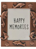 Clayre & Eef Cadre photo 4*5 cm/2.5*3.5 cm couleur cuivre MLFF0004KO