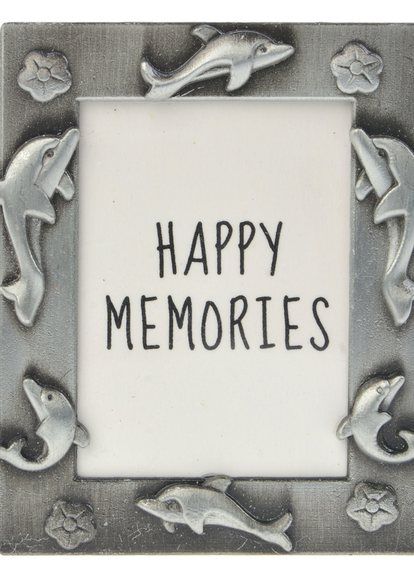 Clayre & Eef Fotolijst 4*5 cm/2.5*3.5 cm zilverkleurig MLFF0004ZI