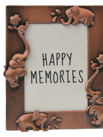 Clayre & Eef Cadre photo 4*5 cm/2.5*3.5 cm couleur cuivre MLFF0005KO