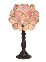 Clayre & Eef Lampe de table Tiffany 21*21*38 cm E14/max 1*25W 5LL-6065