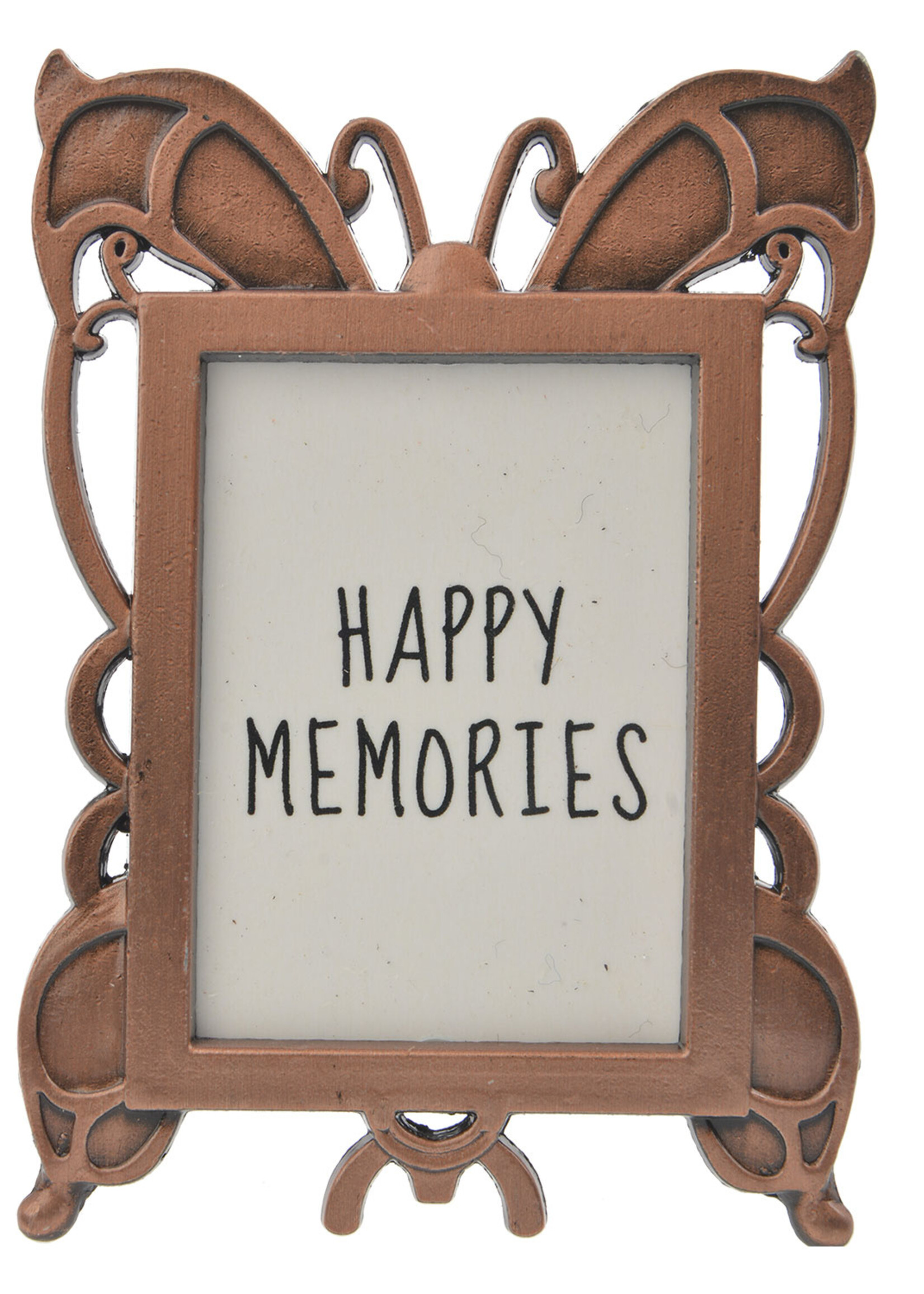 Clayre & Eef Fotolijst 4*6 cm/2.5*3.5 cm koperkleurig MLFF0006KO