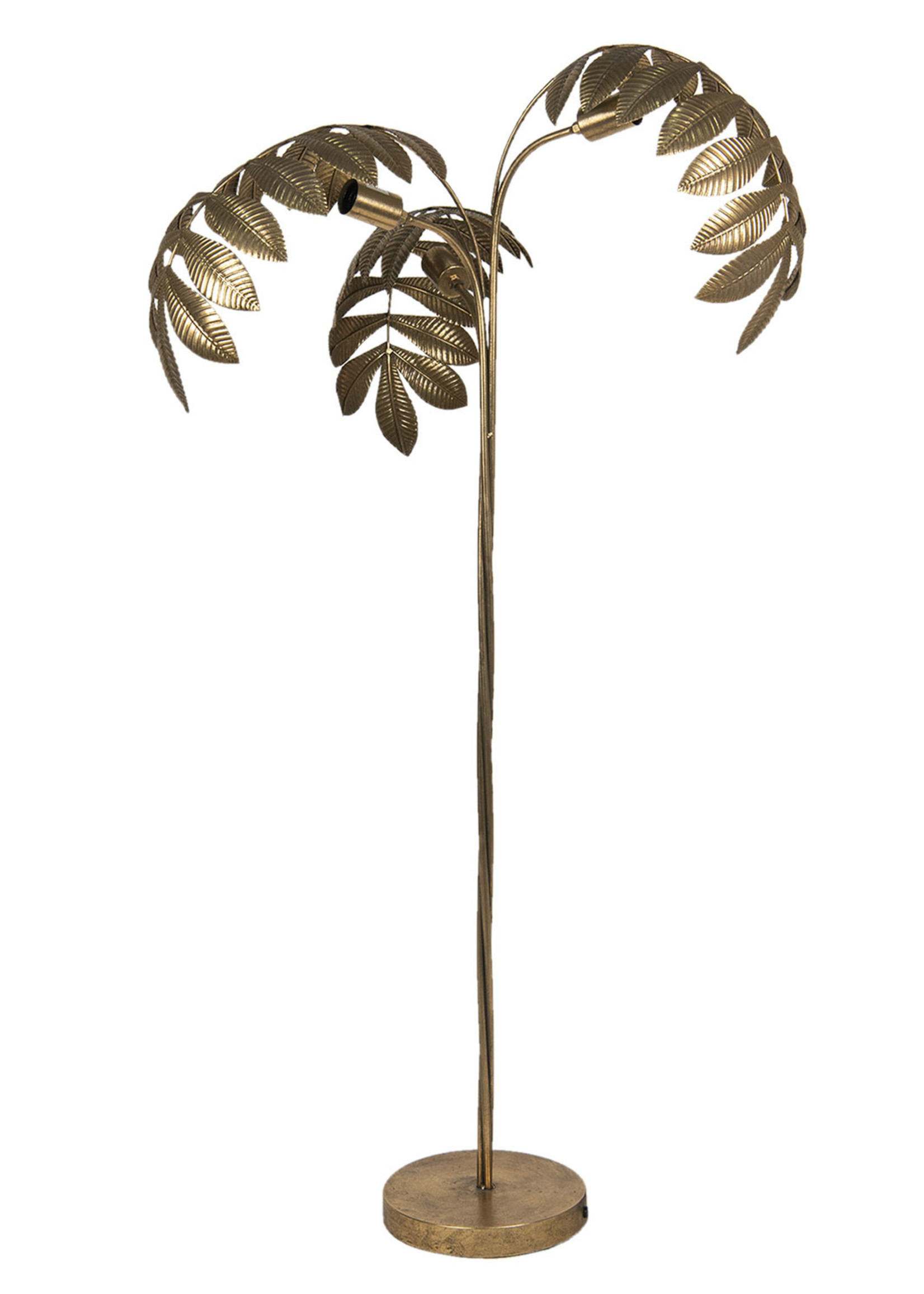 Clayre & Eef Vloerlamp 70*56*147 cm E27/max 3*60W 5LMP326