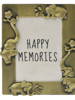 Clayre & Eef Cadre photo 4*5 cm/2.5*3.5 cm couleur or MLFF0008GO