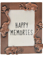 Clayre & Eef Fotolijst 4*5 cm/2.5*3.5 cm koperkleurig MLFF0008KO