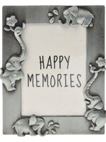 Clayre & Eef Cadre photo 4*5 cm/2.5*3.5 cm couleur argentée MLFF0008ZI