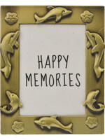 Clayre & Eef Cadre photo 4*5 cm/2.5*3.5 cm couleur or MLFF0009GO