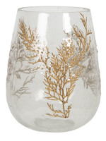 Clayre & Eef Waxinelichthouder Ø 12*15 cm 6GL2854