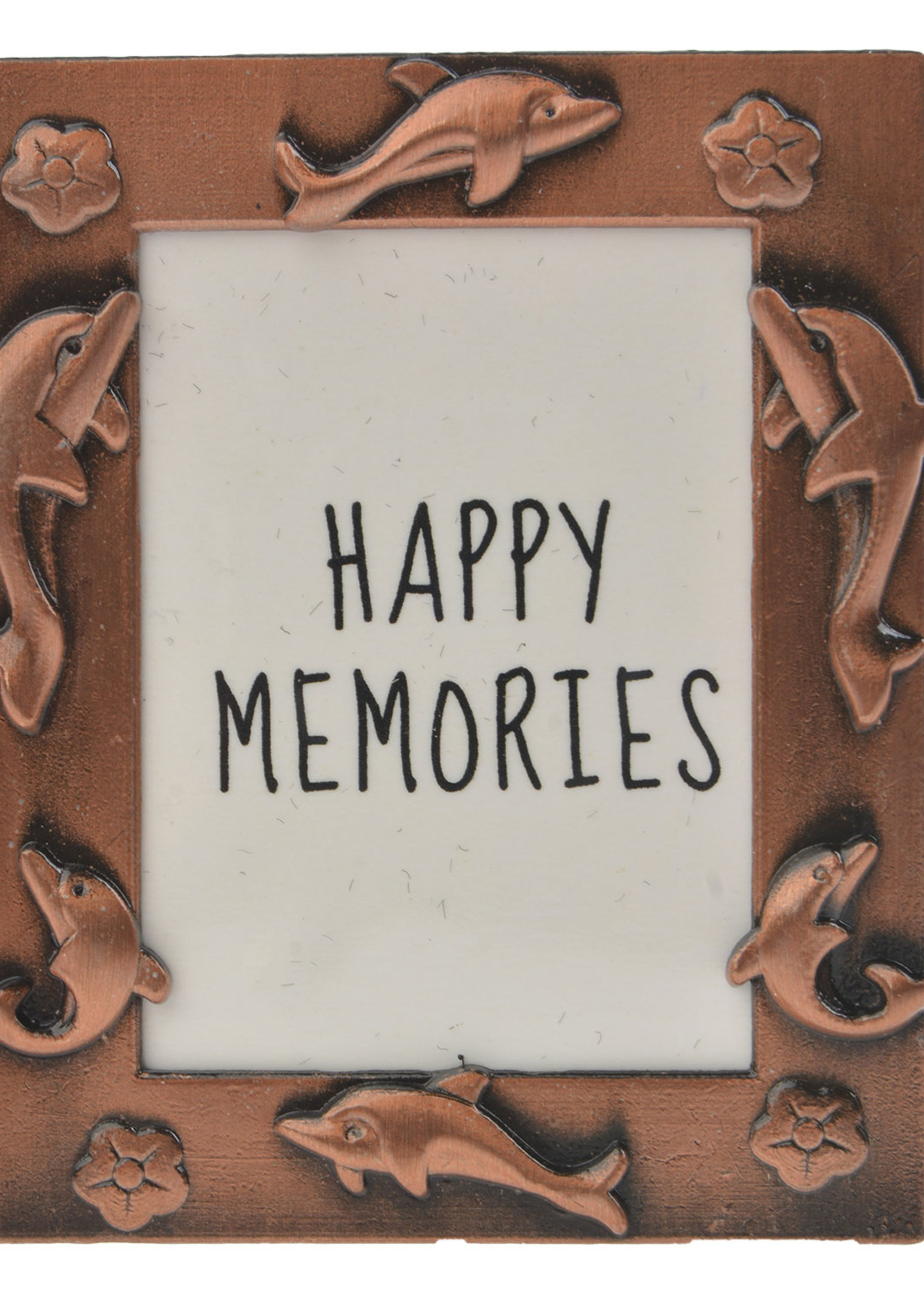 Clayre & Eef Cadre photo 4*5 cm/2.5*3.5 cm couleur cuivre MLFF0009KO