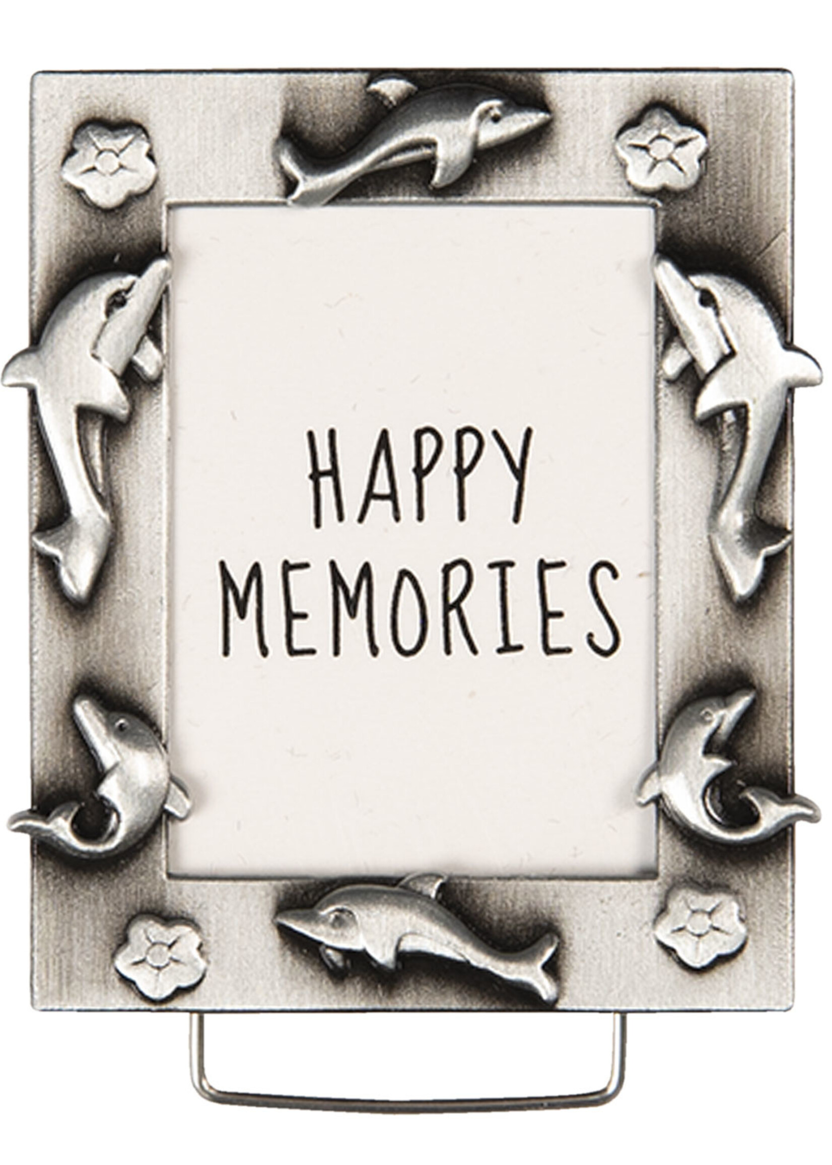 Clayre & Eef Cadre photo 4*5 cm/2.5*3.5 cm couleur argentée MLFF0009ZI