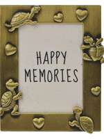 Clayre & Eef Fotolijst 4*5 cm/2.5*3.5 cm goudkleurig MLFF0010GO