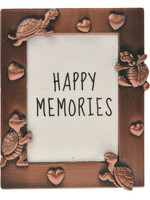 Clayre & Eef Cadre photo 4*5 cm/2.5*3.5 cm couleur cuivre MLFF0010KO