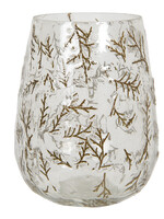 Clayre & Eef Waxinelichthouder Ø 12*15 cm 6GL2857