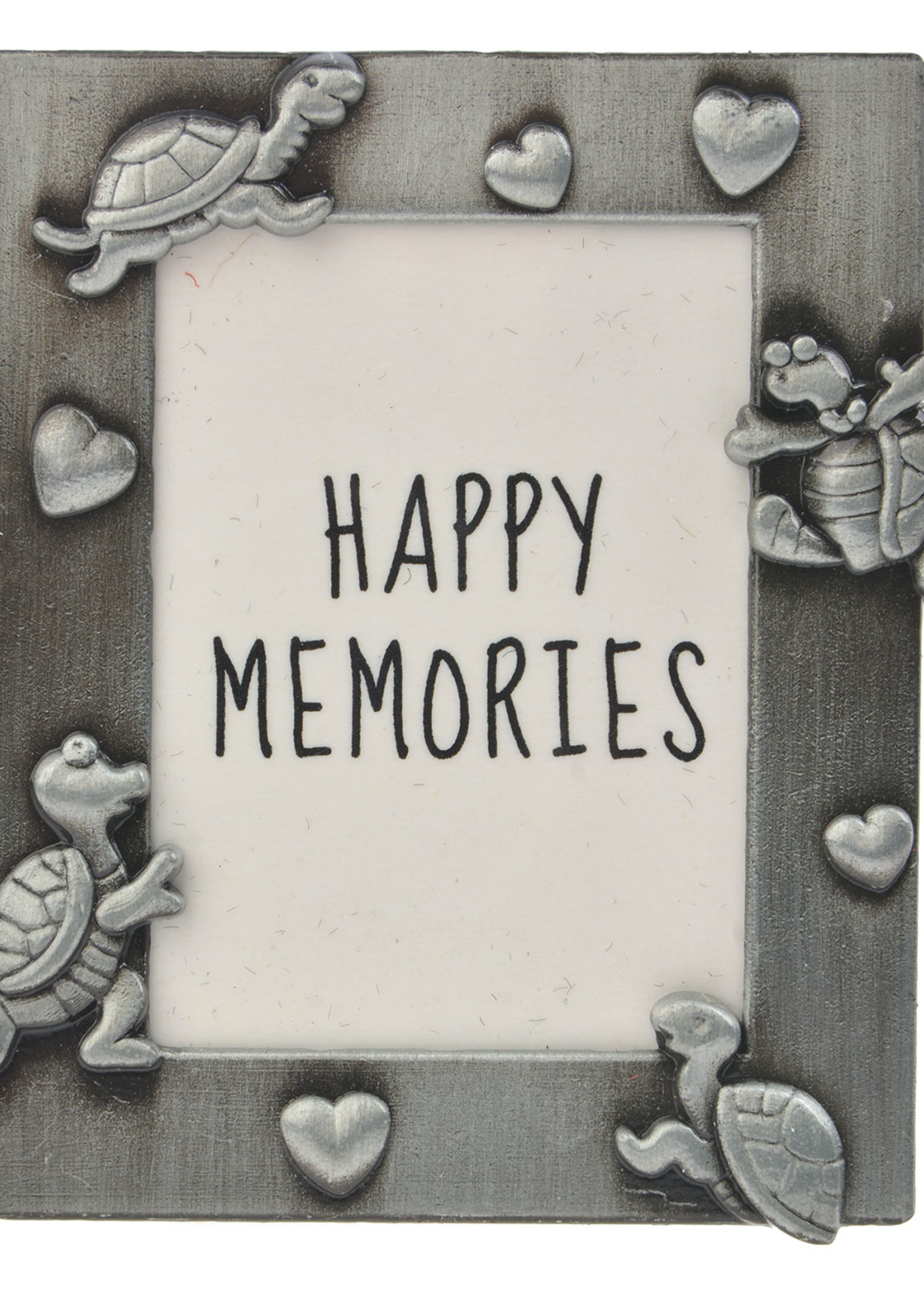 Clayre & Eef Cadre photo 4*5 cm/2.5*3.5 cm couleur argentée MLFF0010ZI