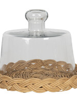 Clayre & Eef Cloche de verre Ø 15*14 cm 6GL2863
