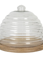 Clayre & Eef Cloche de verre Ø 33*28 cm 6GL2868