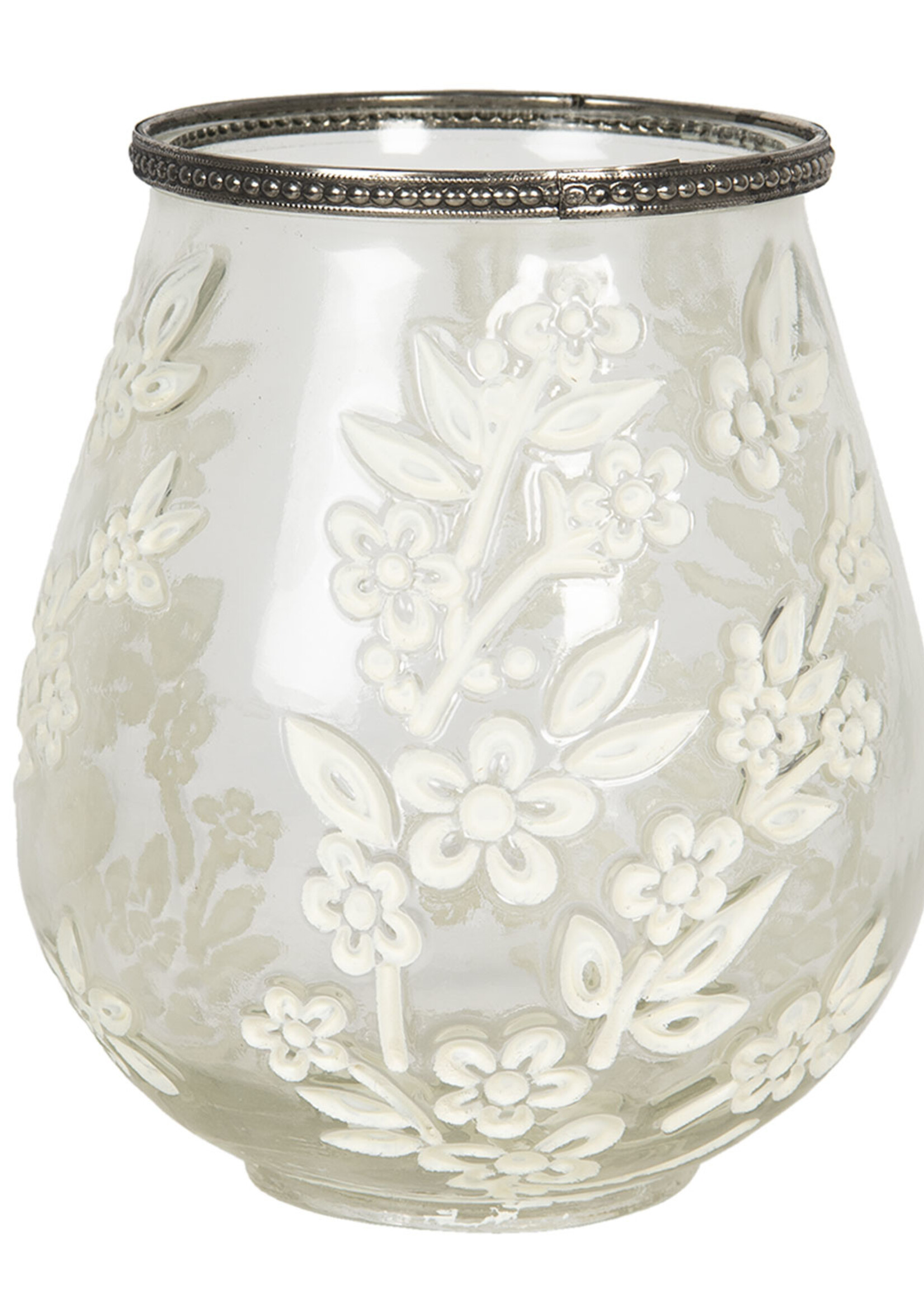 Clayre & Eef Waxinelichthouder Ø 15*18 cm 6GL2875