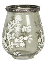 Clayre & Eef Waxinelichthouder Ø 9*11 cm 6GL2876
