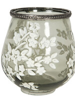 Clayre & Eef Waxinelichthouder Ø 12*13 cm 6GL2877